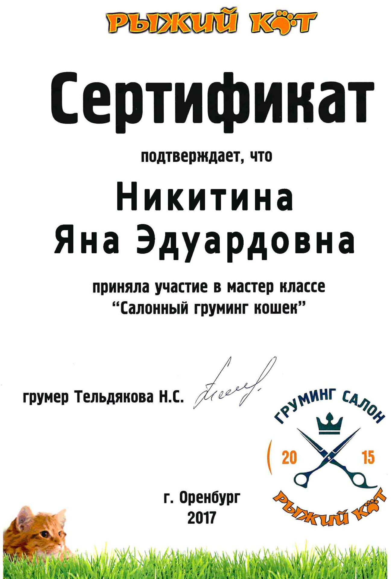 сертификат-13